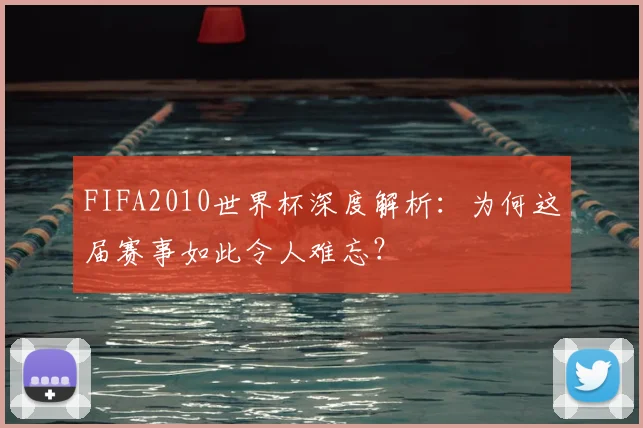 FIFA2010世界杯深度解析:为何这届赛事如此令人难忘?